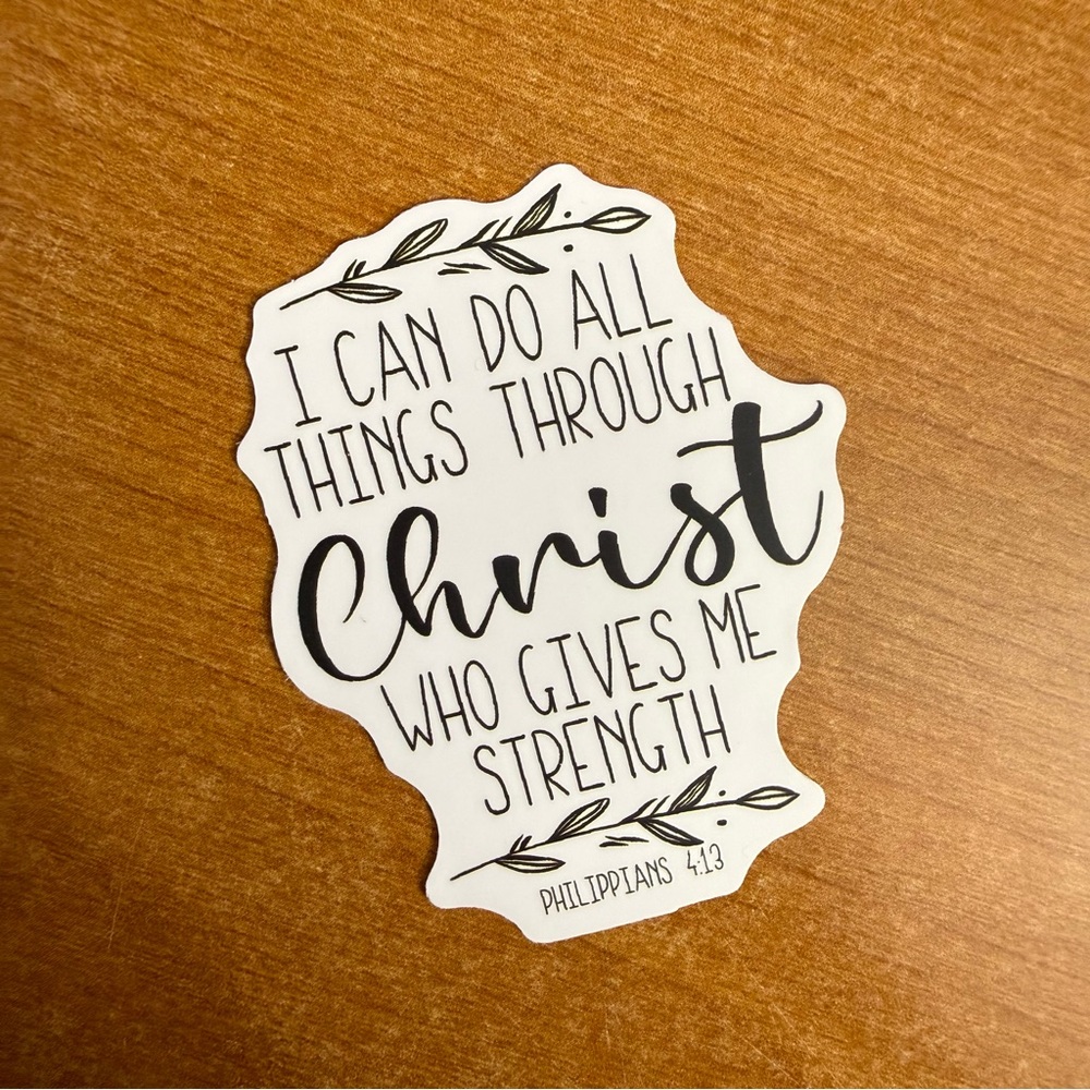 Inspirational Wall‎ Sticker - White
